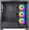 GamerTek Stellar MID Tower ATX Gaming Case &ndash; Black, ARGB Fans, High-Performance Build