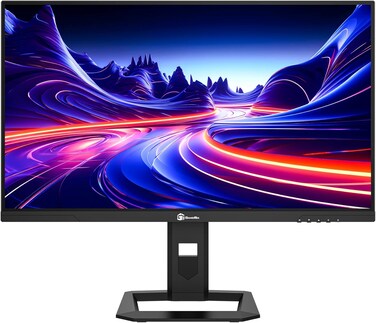 GamerTek Phoenix 27" Dual Mode Gaming Monitor &ndash; 4K 160Hz + FHD 320Hz   Mini LED IPS   HDMI 2.1   USB-C 65W   HDR1000   Adaptive Sync &ndash; Black