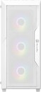 GamerTek Zenith MID Tower ATX Gaming Case &ndash; White, ARGB Fans, Superior Cooling &amp; Design