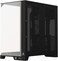 GamerTek Radiant Full Tower Gaming PC Case &ndash; E-ATX Support, Mirror Front, 400mm GPU Clearance &ndash; Black
