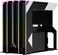 GamerTek Helix Mid Tower ATX Gaming Case &ndash; 370mm GPU Support, Black