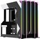 GamerTek Helix Mid Tower ATX Gaming Case &ndash; 370mm GPU Support, Black