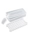 Of 2 Ice Cube Trays White 50x10x30cm