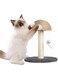 FurryPals Cat Scratching Post For Kittens, Indoor Cat Scratching Post with Natural Sisal Cat Scratching Board and Magic Ball, Indoor Cat Tower Cat Tree (Big Mushroom)