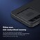 Samsung Galaxy A16 Case Camsheild Pro Case With Slide Camera Lens Protection PC Back &amp; TPU Frame Bumper Protection Anti Fingerprint Soft Delicate Touch Compatible for Samsung Galaxy A16 5G Black