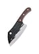 Small Vegetable Cleaver Knife 6 Inches, Ultra Sharp Lightweight Meat Cleaver for Women, Full-tang Chopping Knife 30Cr13 Steel Blade Thickness 2 mm, Fish shape series (CH002)