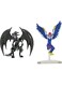 Super Impulse YuGiOh! Actionfigur Doppelpack Red Eyes Black Dragon vs Harpy Lady