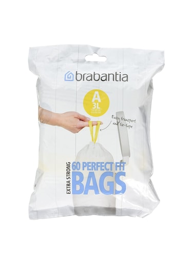 Brabantia Bin Liner A (3L Capacity) - 60 Bags