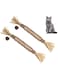 2 PCS Silvervine Cat Chew Toys, Catnip Cat Chew Sticks for Teeth Cleaning