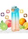 Boly Air Water Bottle, 900ML Scent Water Cup with 5 Flavour Pod, BPA free, Leak Proof Sports Water Cup with Straw Suitable for Outdoor Sports, Gifts From Friends, Birthday