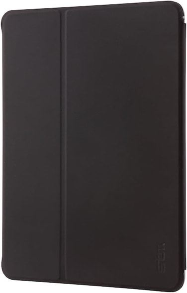 STM Studio Case For Apple iPad Air 2nd Gen, Slim, Lightweight Protective Case, Magnetic Cover, Transparent Back, Supports Auto Sleep/Wake Function - Black Smoke