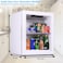 40L Glass Door Absorption Minibar, Zero Noise Room Beverage Cooler, Made in T&uuml;rkiye, RMB-40A (White)