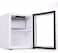 40L Glass Door Absorption Minibar, Zero Noise Room Beverage Cooler, Made in T&uuml;rkiye, RMB-40A (White)