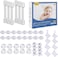 Sybil's Childproofing Safety Kit, 6 x Adjustable Latches, 10 x Corner Guards, 16 x Socket Covers, 8 x Switch Locks, Home Safeguarding and Baby Proofing, Ideal Gift For Newborns (Safety Kit 1)