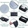 Sybil&rsquo;s Waterproof Portable Diaper Changing Pad 90x60cm with Padded Mat, Zipper and Inner Pockets