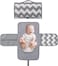 Sybil&rsquo;s Waterproof Portable Diaper Changing Pad 90x60cm with Padded Mat, Zipper and Inner Pockets