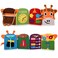 Sybil's Busy Books for Kids Montessori Preschool Activity Books for Toddlers and Kids 3-5 Years Children Educational Toys With Zipper Basic Skills Development Busy Board (Little Wanderers)