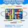 Sybil's Busy Books for Kids Montessori Preschool Activity Books for Toddlers and Kids 3-5 Years Children Educational Toys With Zipper Basic Skills Development Busy Board (Little Explorers Blue)