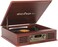 Echo Audio The Legend Vintage Bluetooth Record Player with Built-in Speakers - Walnut