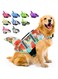 Fragralley Shark Dog Life Jacket, Adjustable Dog Life Vest with Shark Fin, Suit for Small Medium Large Dog Life Vest for Swimming, Boating, Pool, Beach, X-Small