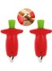 Pack Magic Strawberry Huller Strawberry Huller Stem and Leaf Remover Stainless Steel Fruit Vegetable Top Stem Corer Pit Remover Great for Baking and Jam Making Kitchen Gadgets