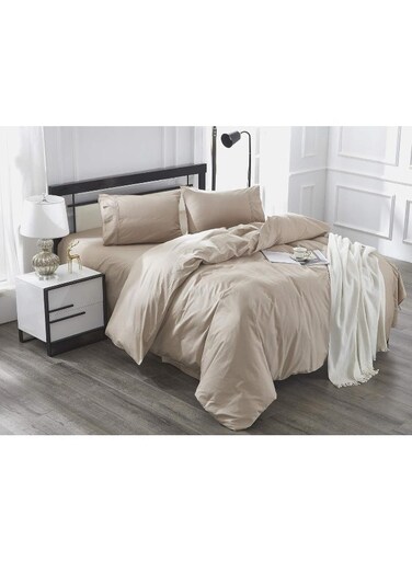 100% Cotton Duvet Cover Set 2 Pieces Including Pillowcases for Bedroom Kids Room Guest Room-Single Size