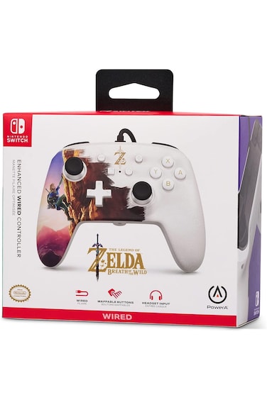 PowerA Nintendo Switch Enhanced Wired Controller - Hero's Ascent