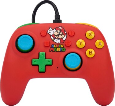PowerA Mario Medley Nano Nintendo Switch Wired Controller