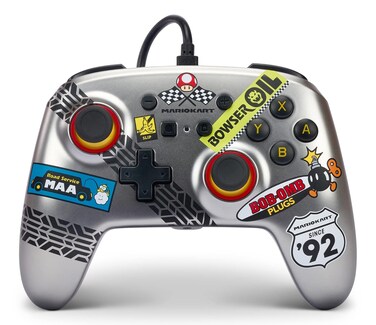 PowerA Mario Kart Enhanced Wired Controller For Nintendo Switch (International Version)