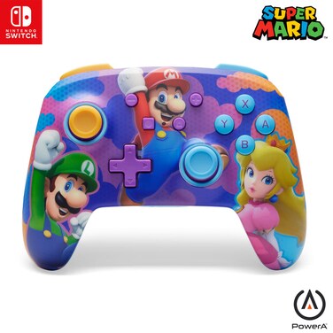 وحدة تحكم لاسلكية مُحسّنة من PowerA لجهاز Nintendo Switch