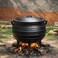 Home Cast Iron Cauldron Pot 3L - Black