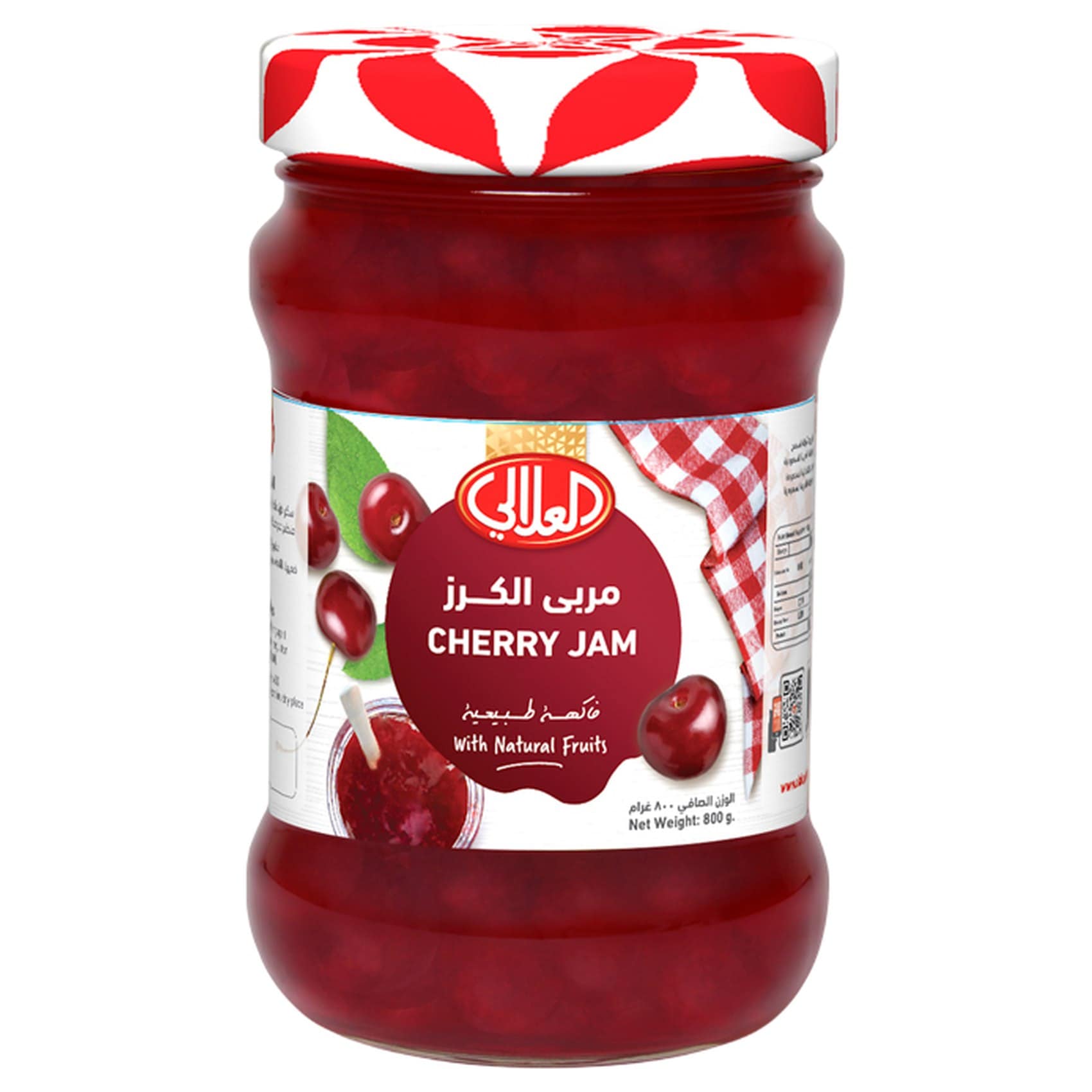Buy Al Alali Cherry Jam Family Pack, 800g Online | Carrefour UAE