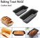 Carbon Steel Loaf Pan Bread Baking Mold &ndash; Durable Bread Tin for Oven Baking