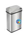 iTouchless 4 Gallon Sensor Trash Can with Odor Filter and Fragrance, Touchless Automatic Stainless Steel Waste Bin, Perfect for Office and Bathroom