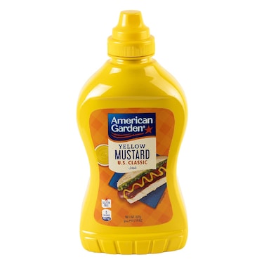 American Garden Vegan Gluten-Free Original US Mustard, 397g