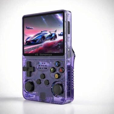 R36S Handheld Game Console 640x480 IPS Screen Retro Gaming Device with Dual Joystick Portable