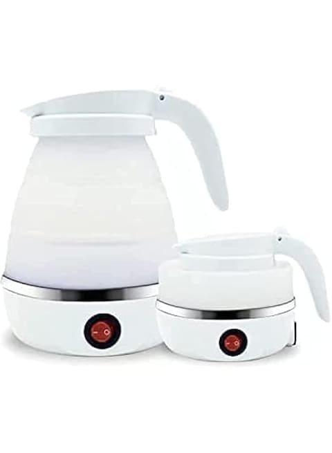 NEW Travel Foldable Silicon Water Heater Jug Collapsible Mini Portable Electric Kettle