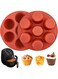 2 Pack Silicone Egg Bite Molds, Air Fryer Muffin Pans 7-Cup Round Cupcake Baking Molds for Oven, Air Fryer and Pot