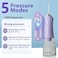 Water Dental Flosser Teeth Pick, H2ofloss Cordless Portable Oral Irrigator 300ML Rechargeable Travel Irrigation Cleaner IPX7 Waterproof WaterFlosser for Home Travel Lavender
(Lavender)