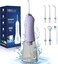 Water Dental Flosser Teeth Pick, H2ofloss Cordless Portable Oral Irrigator 300ML Rechargeable Travel Irrigation Cleaner IPX7 Waterproof WaterFlosser for Home Travel Lavender
(Lavender)