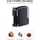 ​3-in-1 Multi-Capsule Coffee Machine for Nespresso, Dolce Gusto &amp; Ground Coffee - Black Espresso Maker

