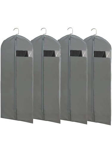 Kimmama Garment Bags for Hanging, Clothes Bag for Storage, Garment Protector Cover for Coat, Suit, Sweater, Dress, 23.6" x 43.3