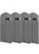 Kimmama Garment Bags for Hanging, Clothes Bag for Storage, Garment Protector Cover for Coat, Suit, Sweater, Dress, 23.6" x 43.3