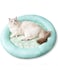AUTOYSUR Pet Cooling Mat,Soft Ice Pet Pad Cushion for Small Dog Cats Sleeping,Non-Slip Back Washable 19.6'' Dia,Pet Self Cooling Mat,Car Seats, Beds for Summer (Green)