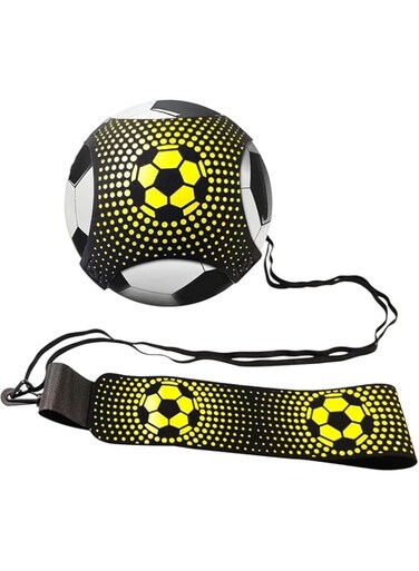 Bolivia's Football Kick Trainer, Soccer Training Aid, Football Training Equipment, Single Football Trainer Universal for All Sizes of Ball, Suitable for Children, Football Skill Improvement Exerciser