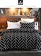 LIFE AI LIFE Super King Bedsheet Set - Complete 6-Piece Bedding Set with Duvet Cover, Fitted Sheet, and 4 Pillowcases - Luxury Microfiber Fabric with Deep Pockets for Secure Fit and Year-Round Comfort