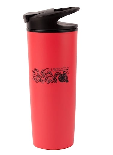 Enjoy Istanbul Double Wall Thermos Mug, 540ml, Non-slip Silicon Pad, Eco-friendly Material