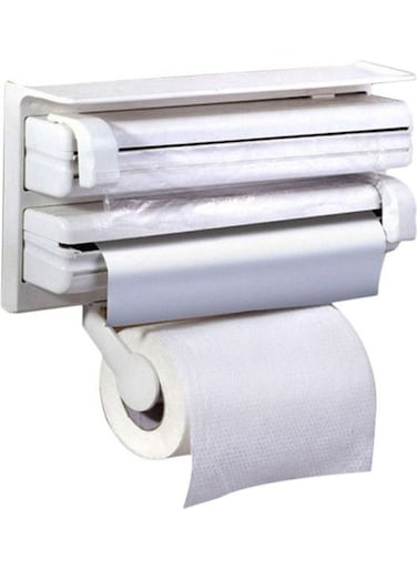 Paper Dispenser White 38x7x18cm