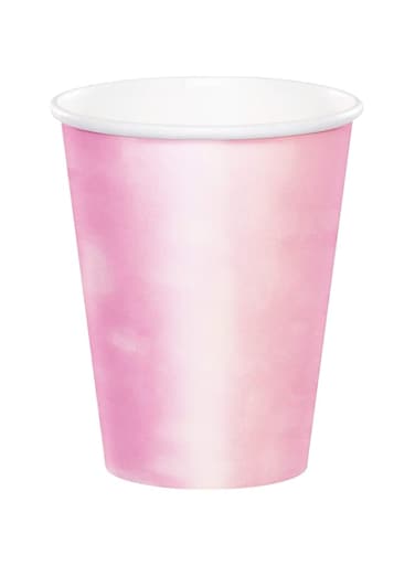 Creative Converting Cups 8 Pieces Set, 9 Oz Capacity, Iridescent