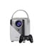 Rock Pow C12 Pro  Video Game Projector With 2X Wireless Controller Game Joystick
